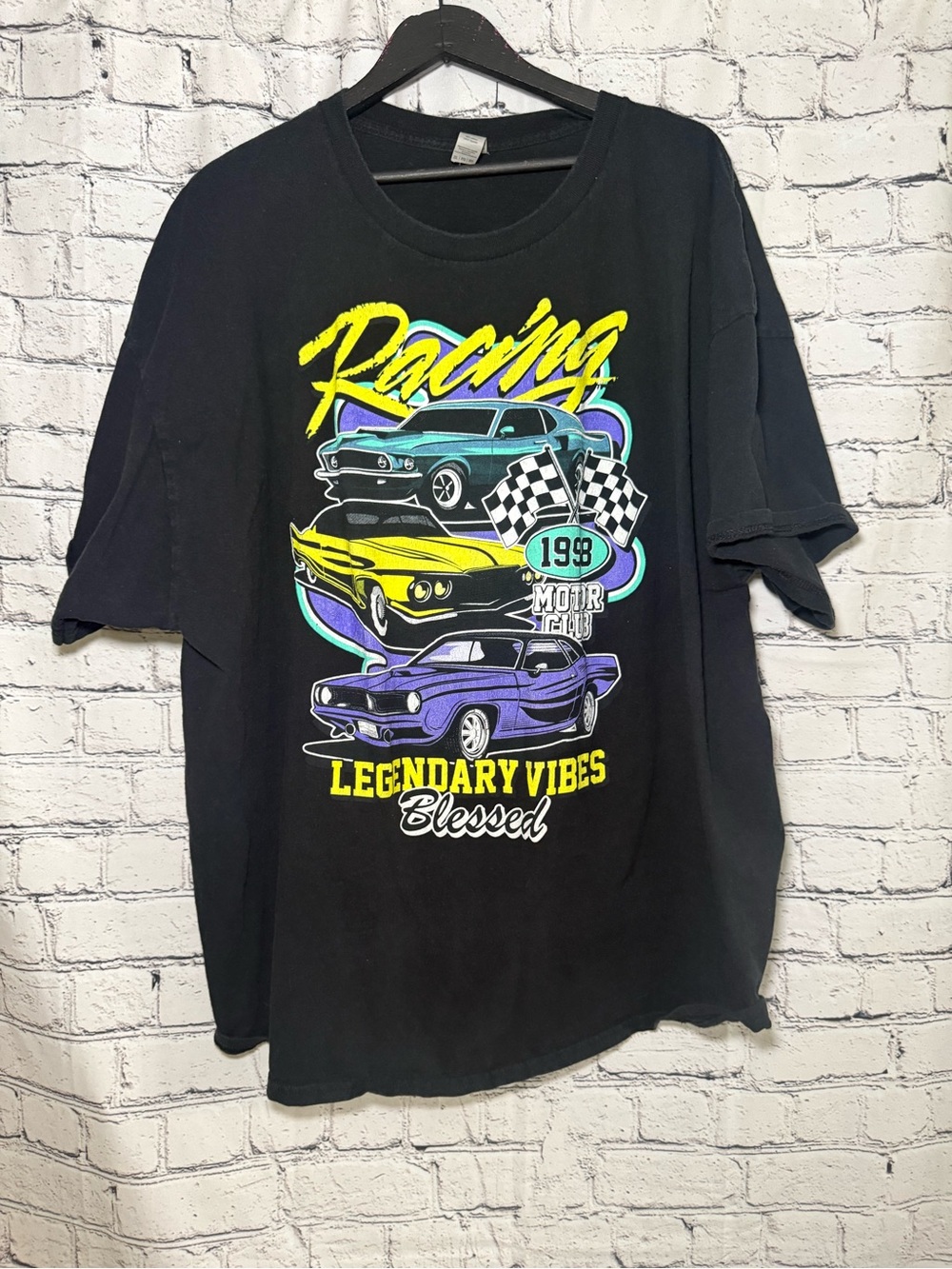 Black graphic tshirt.  Size 3X